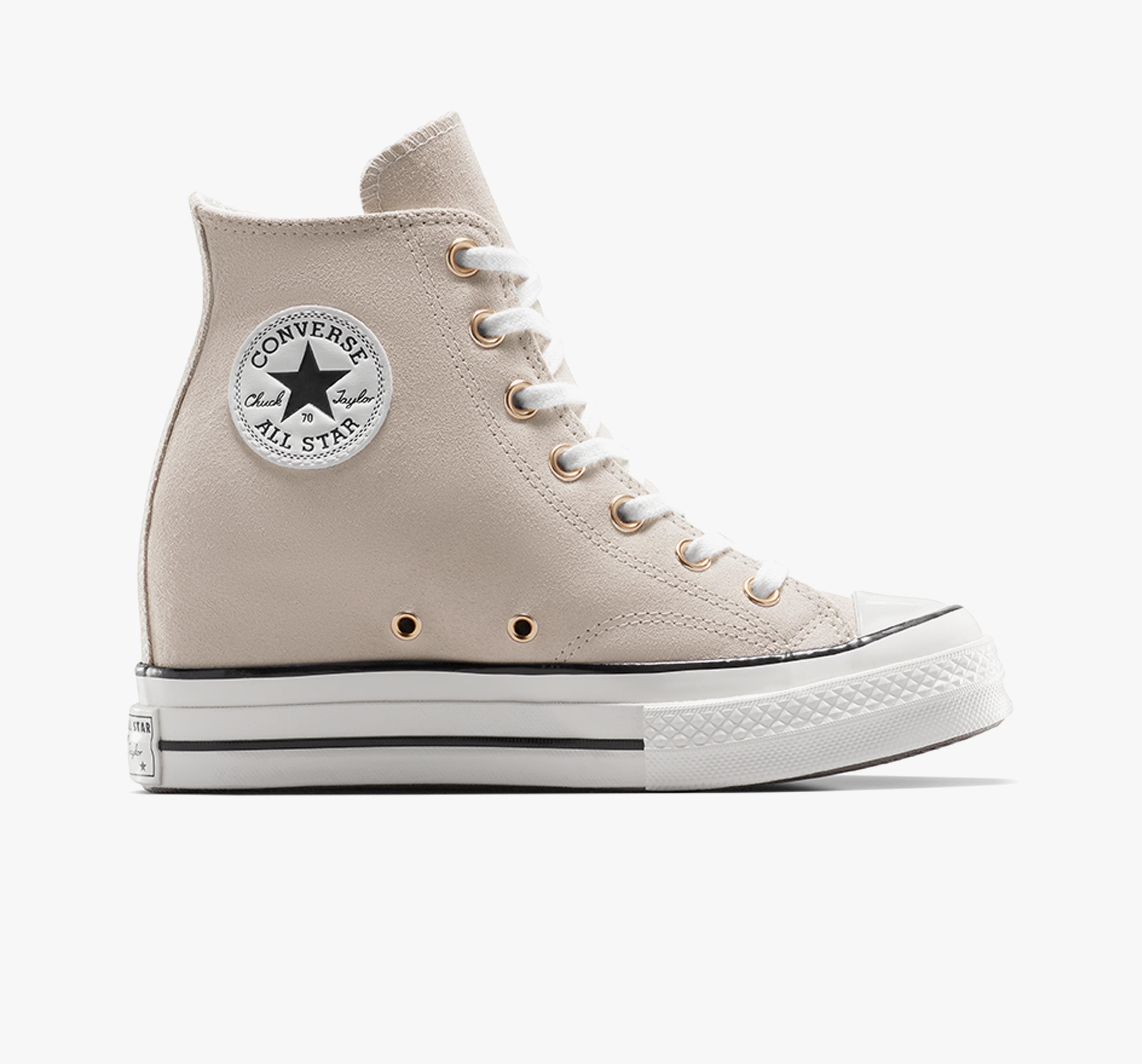 Converse Trainers Converse Chuck Taylor Platform Beige Converse